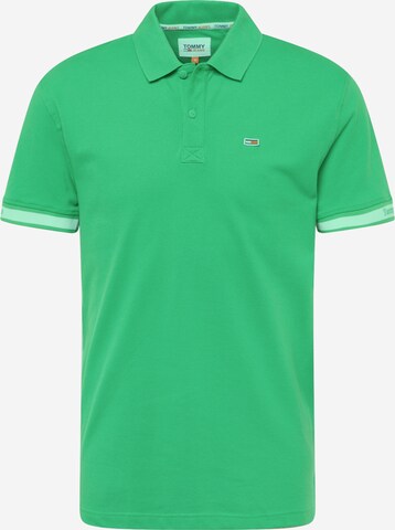 Tommy Jeans Poloshirt in Grün: predná strana