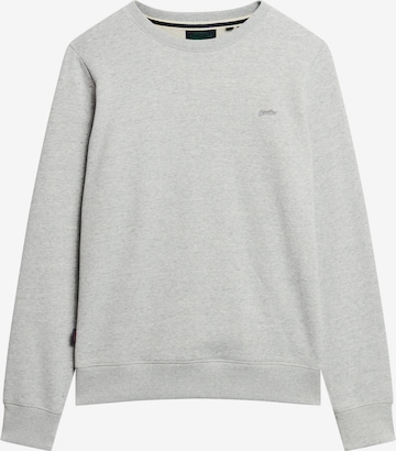 Superdry Sweatshirt in Grijs: voorkant