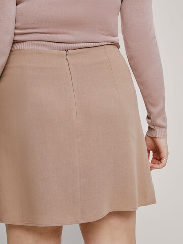 A LOT LESS Skirt 'Carmen' in Brown