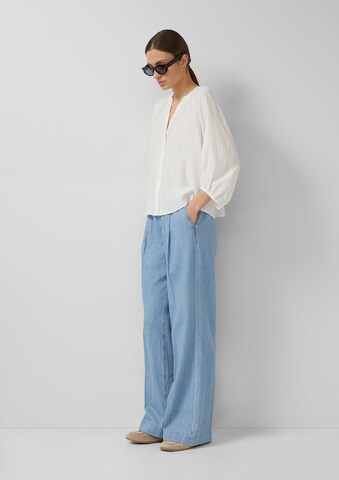 Chemisier s.Oliver en beige : devant