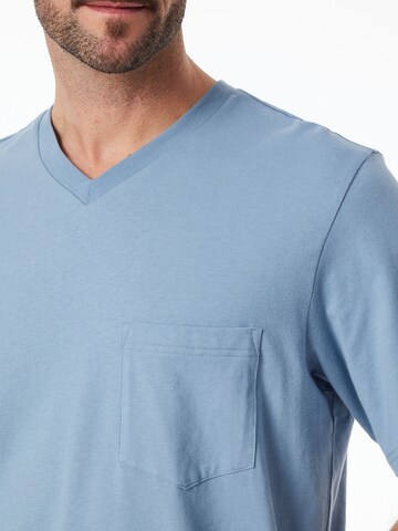 SCHIESSER Pyjama kort ' Comfort Essentials ' in Blauw