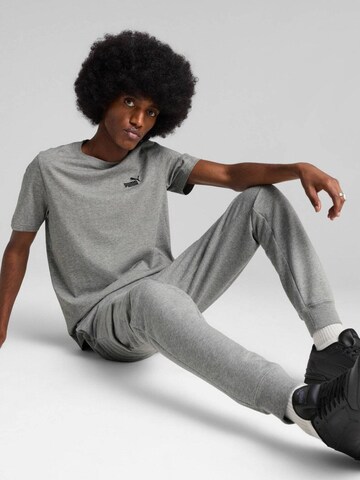 PUMA Shirt 'Puma Ess Small No. 1 Logo Tee'‌ in Grau