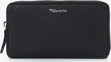 TAMARIS Wallet 'Amanda' in Black: front