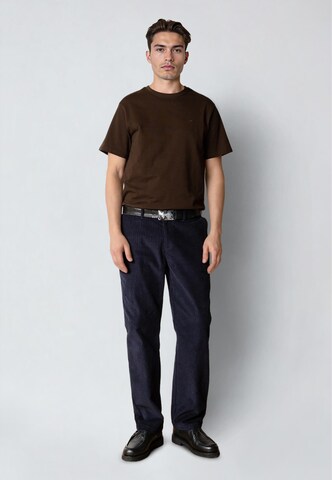 Clean Cut Copenhagen T-Shirt 'Stable' in Braun