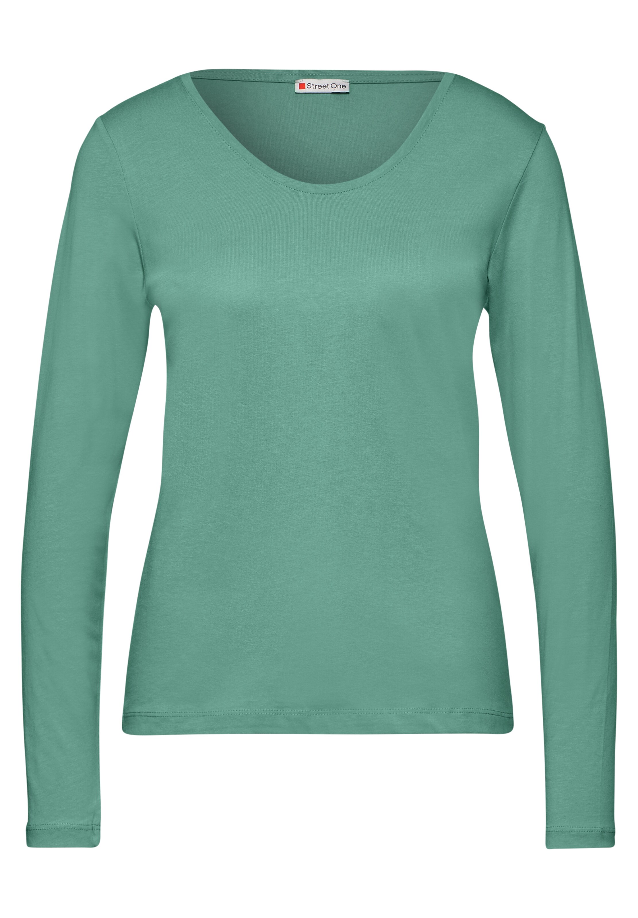 STREET ONE Shirt in Green: front