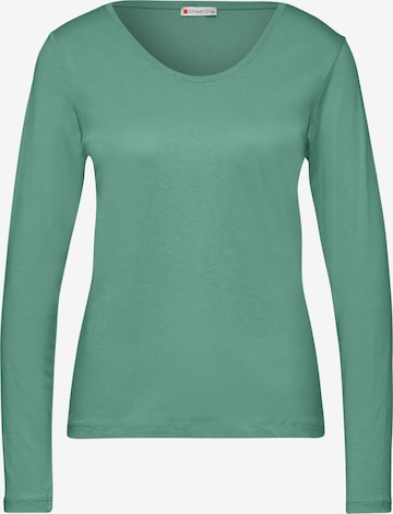 STREET ONE Shirt in Green: front
