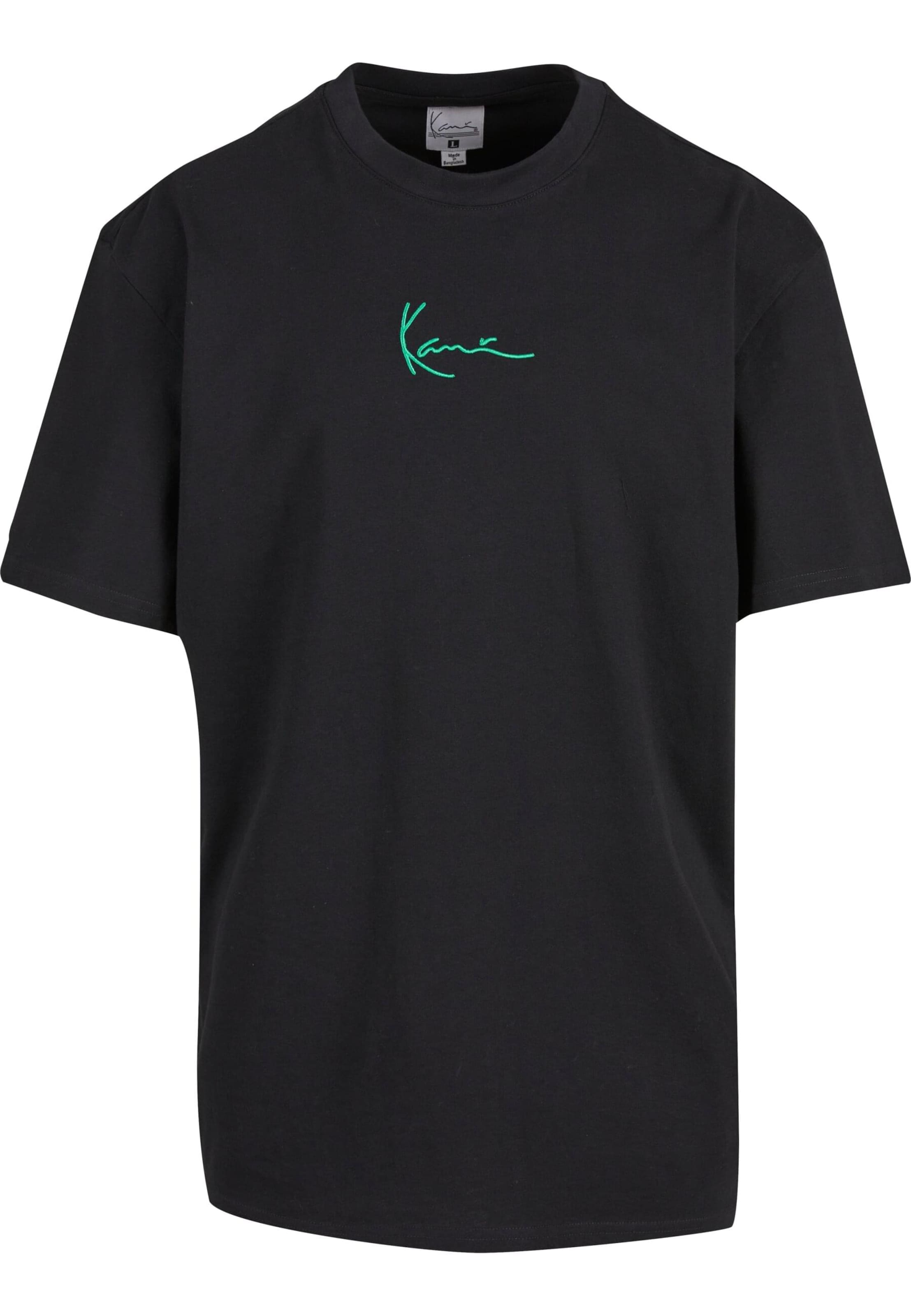 Karl Kani T-shirt i svart: framsida