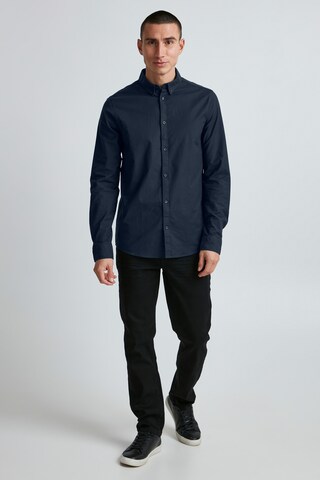 !Solid Regular fit Button Up Shirt 'Val' in Blue