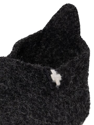 Living Kitzbühel Slippers 'Schurwolle' in Grey