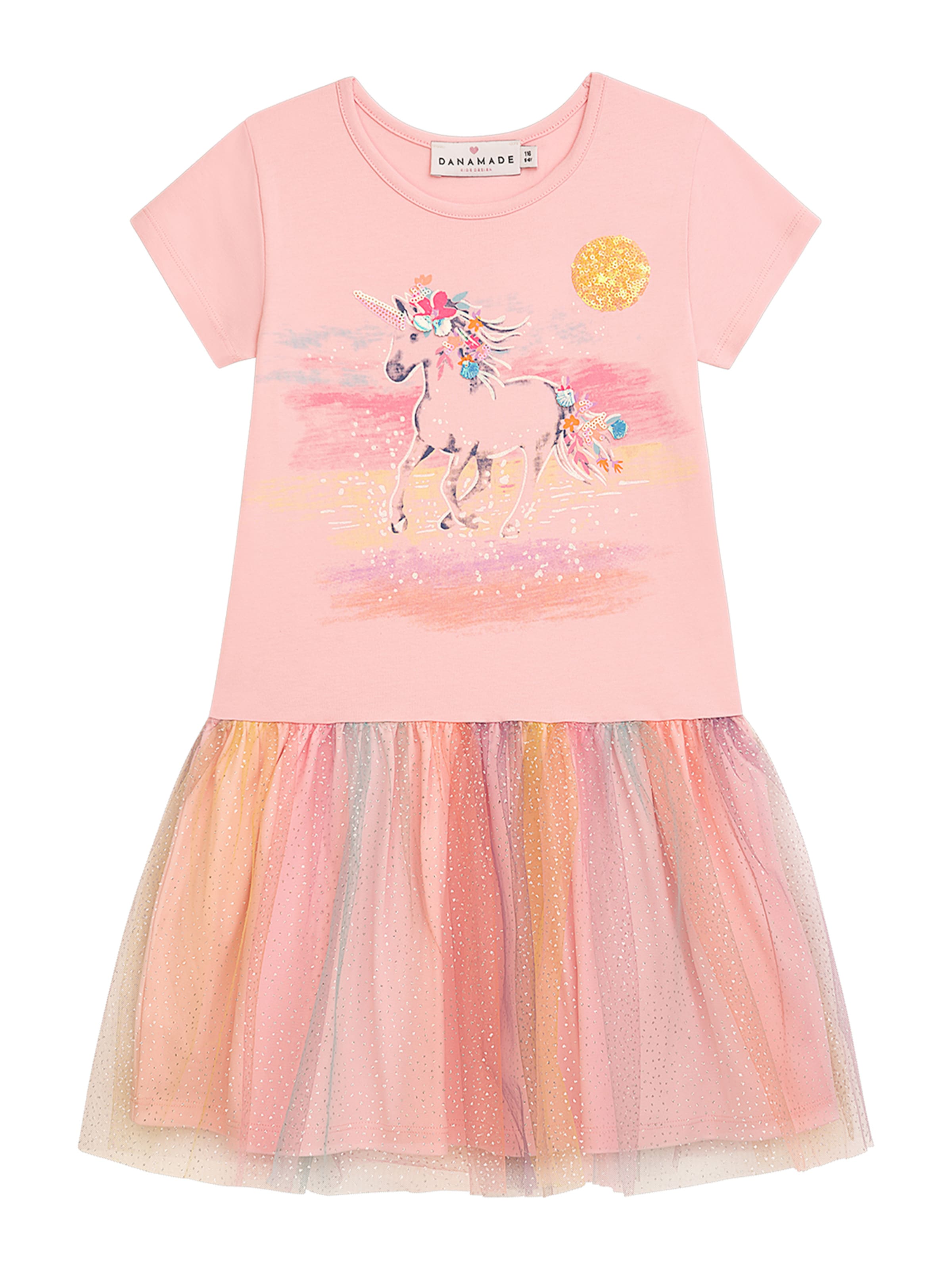 Danamade Kleid in Pink: Vorderseite