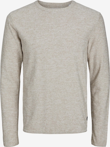 JACK & JONES Sweater 'Summer' in Grey: front