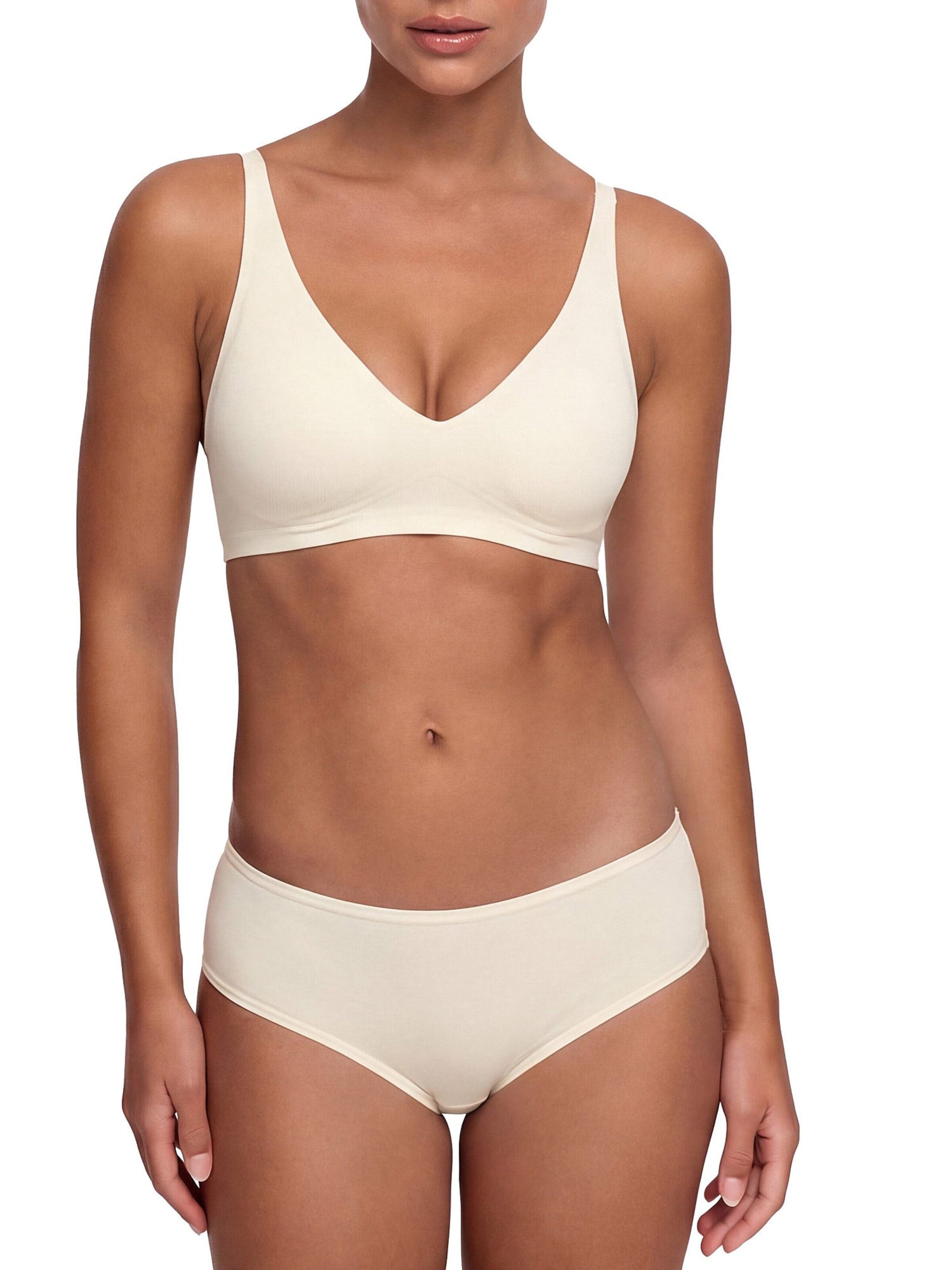 cfab by creamy fabrics Push-up BH 'Comfort Push-Up BH' in Beige