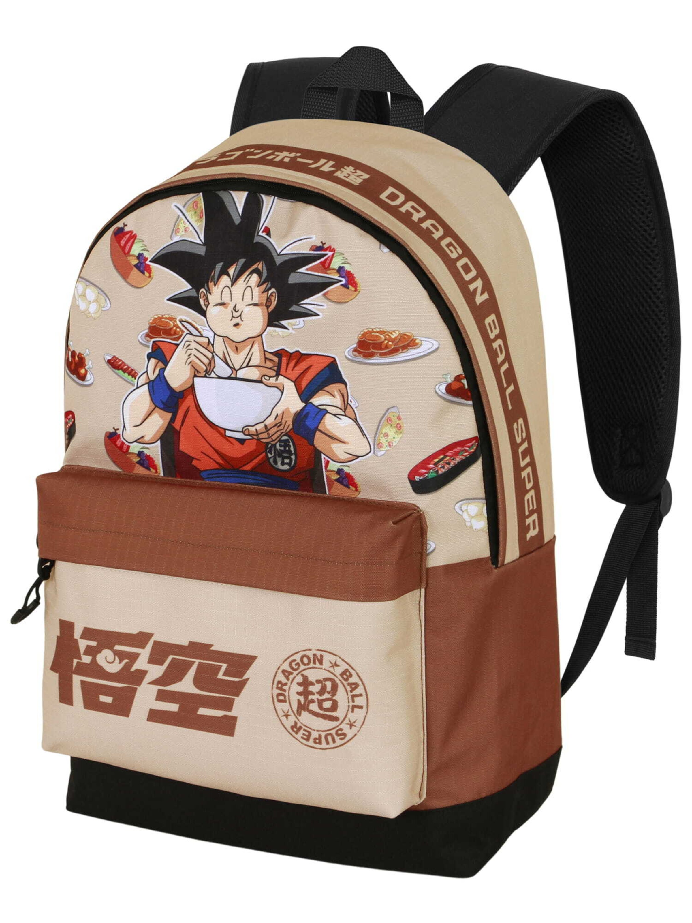 Dragon Ball Backpack 'Goku' in Brown: front