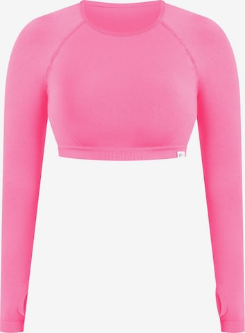 Smilodox Shirt 'Linnea' in Roze: voorkant