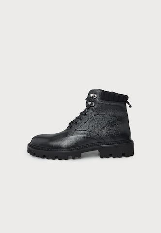 Boots stringati 'Julyo' di BOSS in nero: frontale