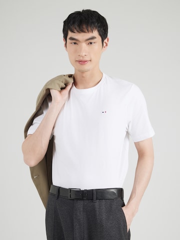 T-Shirt HECHTER PARIS en blanc : devant