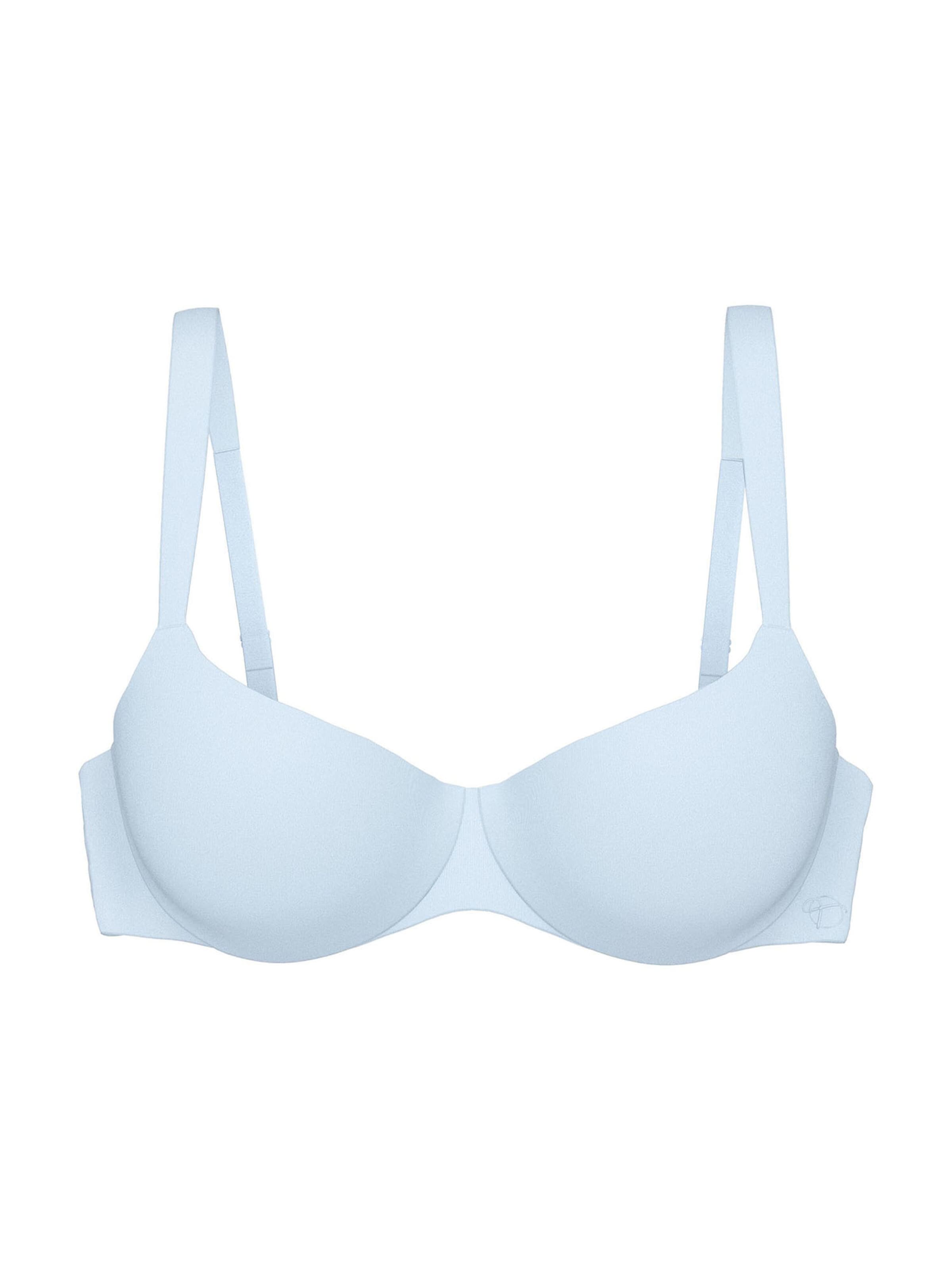 TRIUMPH Balconette BH ' Red Label Body Make-Up Illusion ' in Blauw: voorkant