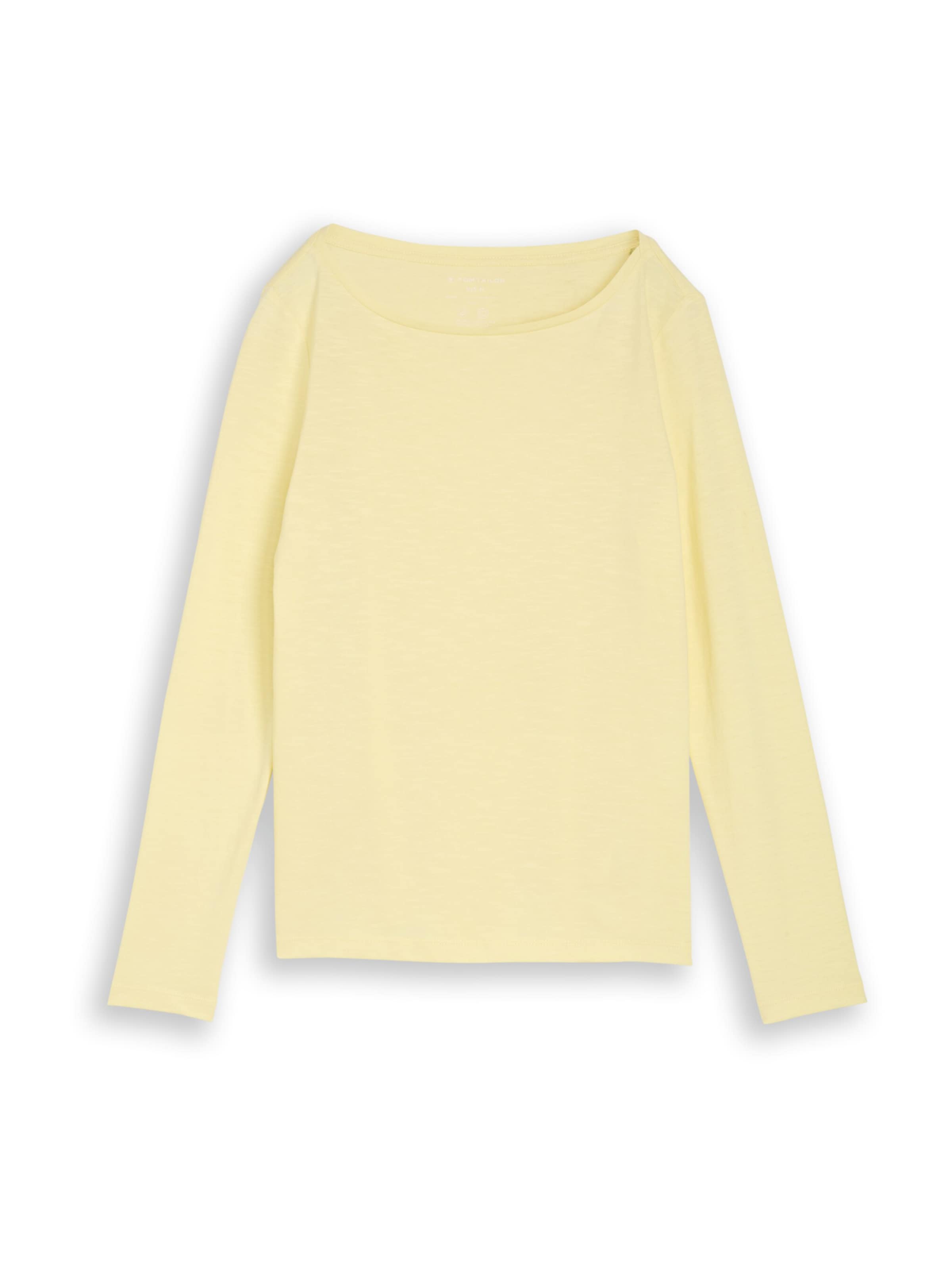 TOM TAILOR Shirts i pastelgul, Produktvisning