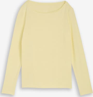 TOM TAILOR Tričko – žlutá: přední strana