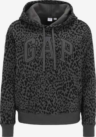 Gap Petite Sweatshirt 'HERITAGE' in Grey: front