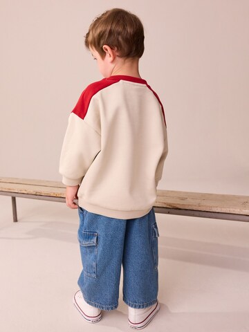 Next Sweatshirt 'Mickey Mouse' in Beige