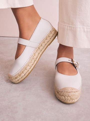 balta Next Espadrilės: priekis