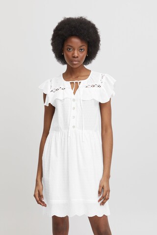 Atelier Rêve Summer Dress 'Irblisse' in White: front