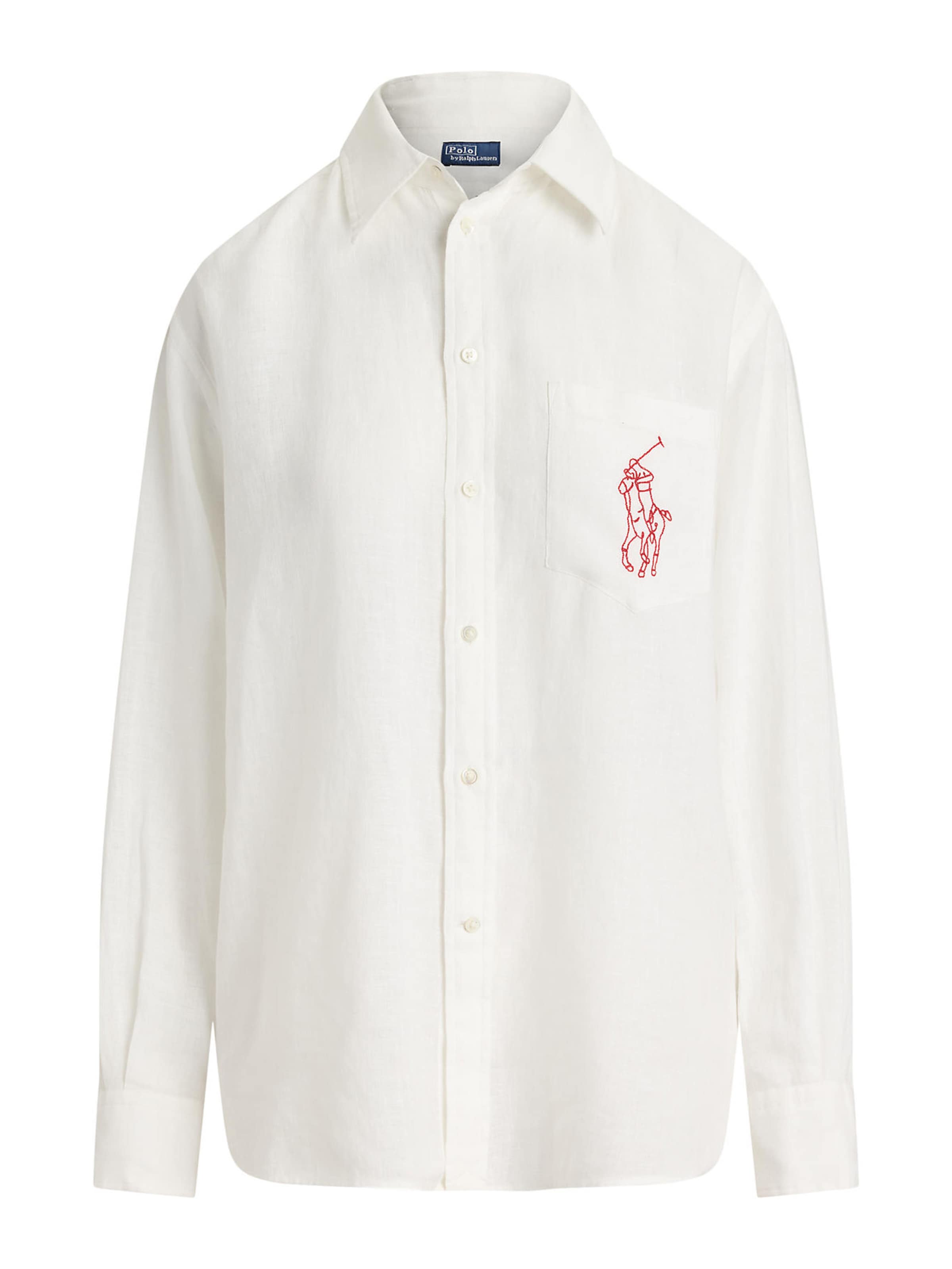 Polo Ralph Lauren Chemisier en blanc, Vue avec produit