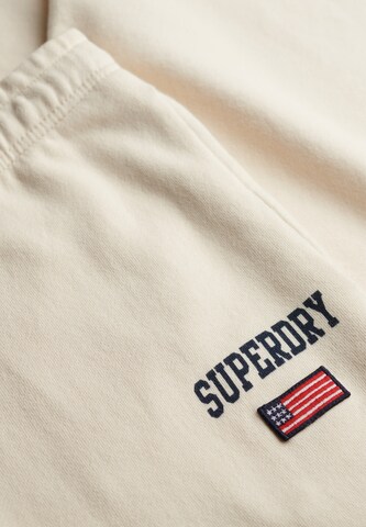 Loosefit Pantalon 'Athletic Essentials' Superdry en beige