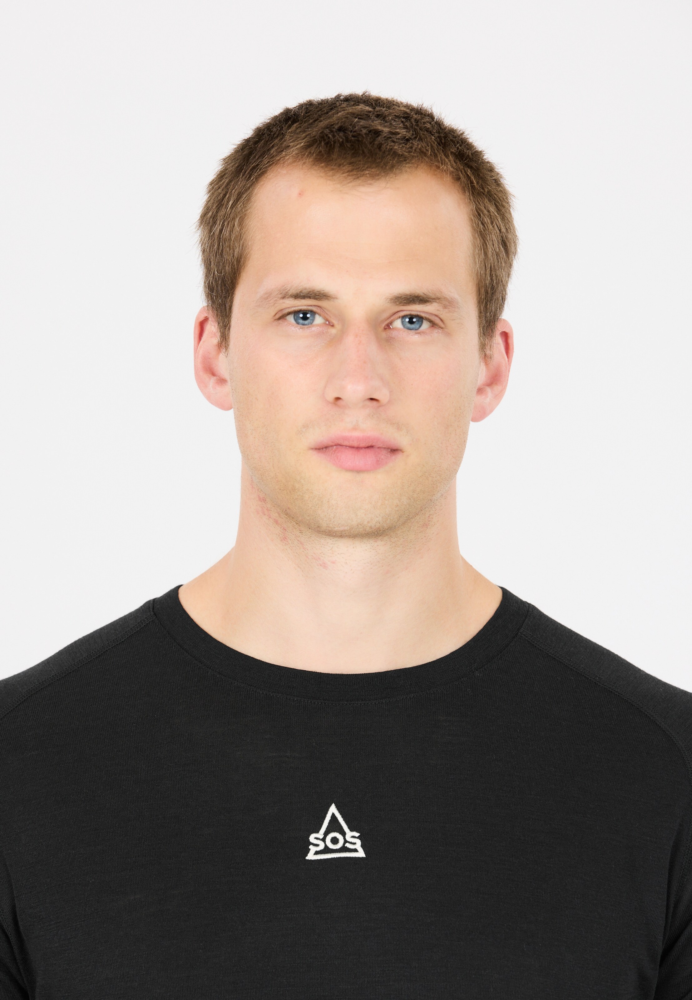 SOS Baselayer-Shirt in Schwarz