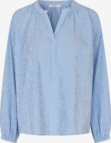 Masai Blouse 'Brigh' in Blue: front