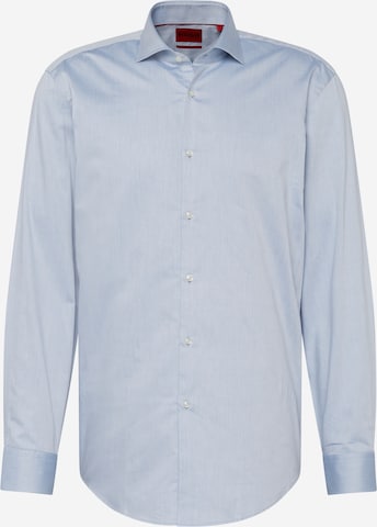 HUGO Red - Camisa 'Kason' em azul: frente