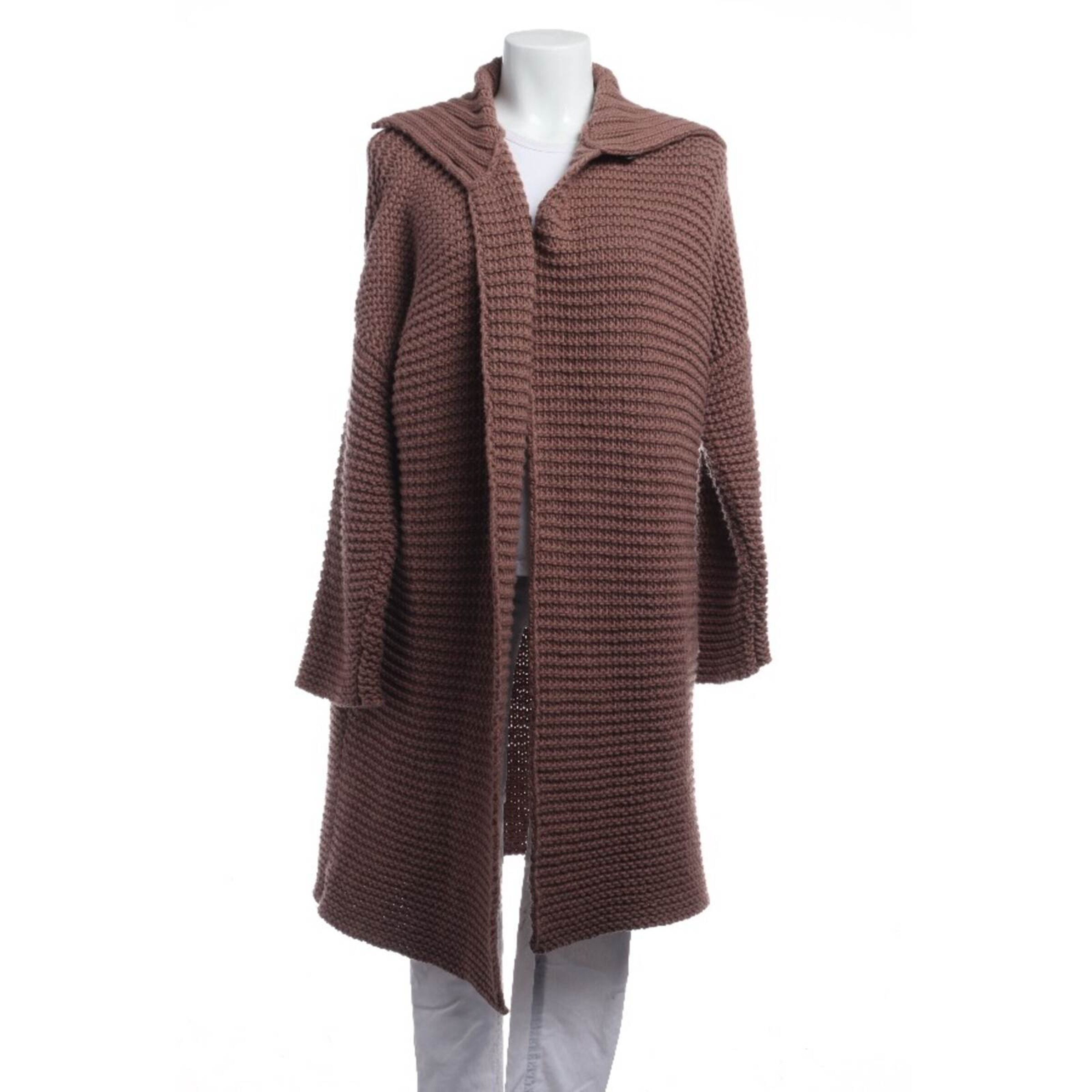 Allude Sweater & Cardigan in S in Brown: front