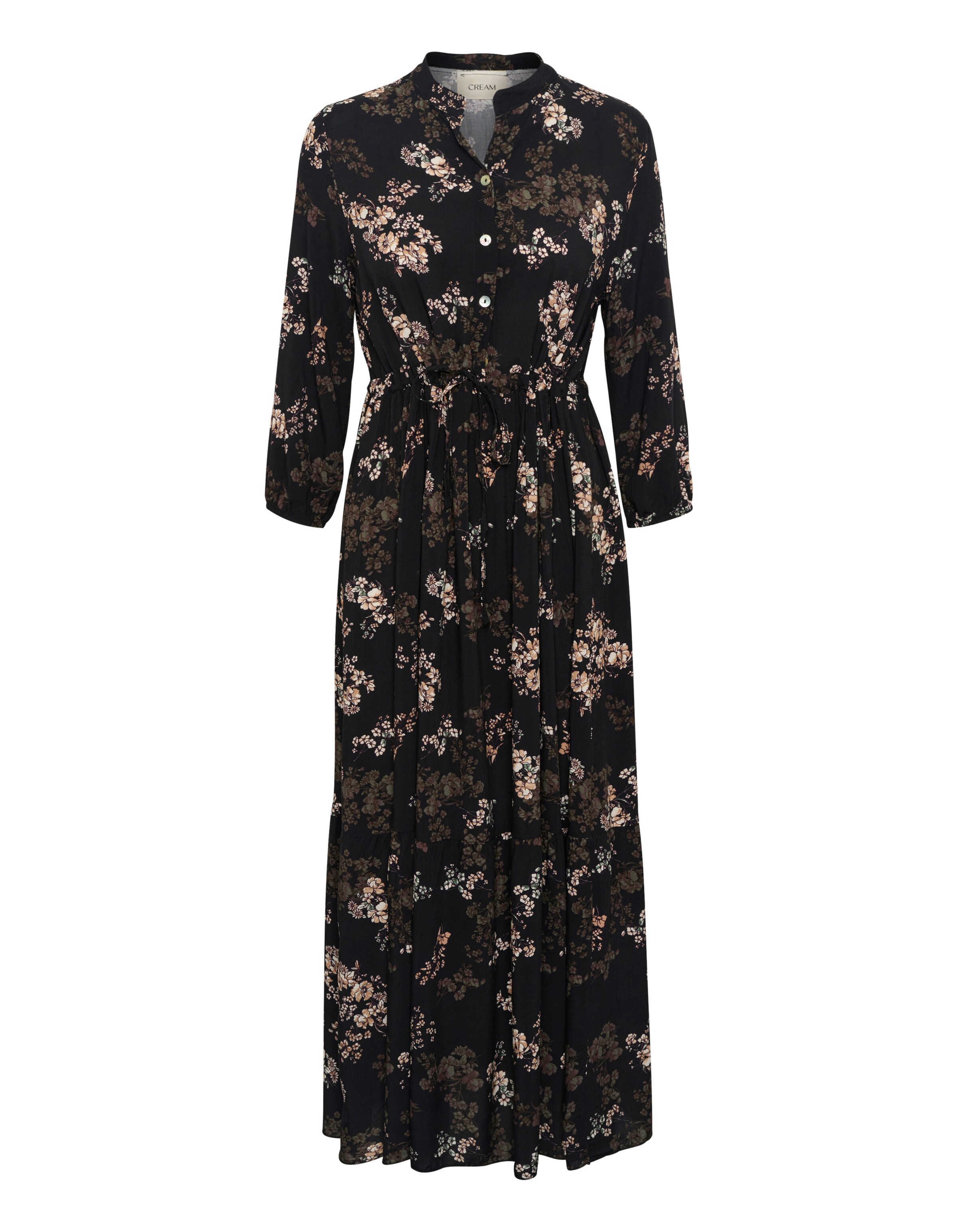 Robe-chemise Cream en noir : devant