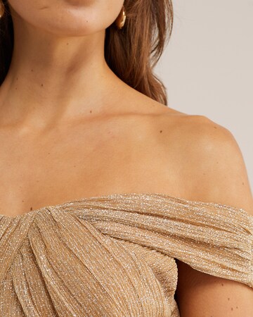 WE FashionVečernja haljina - zlatna boja