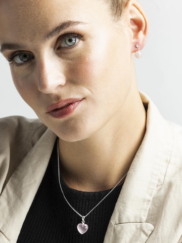 Luxenter Kette 'Yedia' in Pink