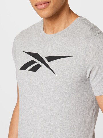 Reebok Sportshirt 'Vector' in Grau