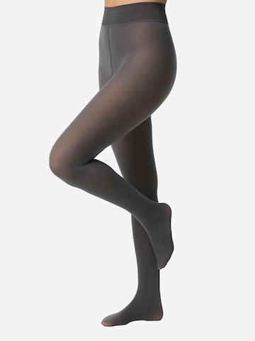 Collants ' Warm & Transparent ' Nur Die en gris : devant