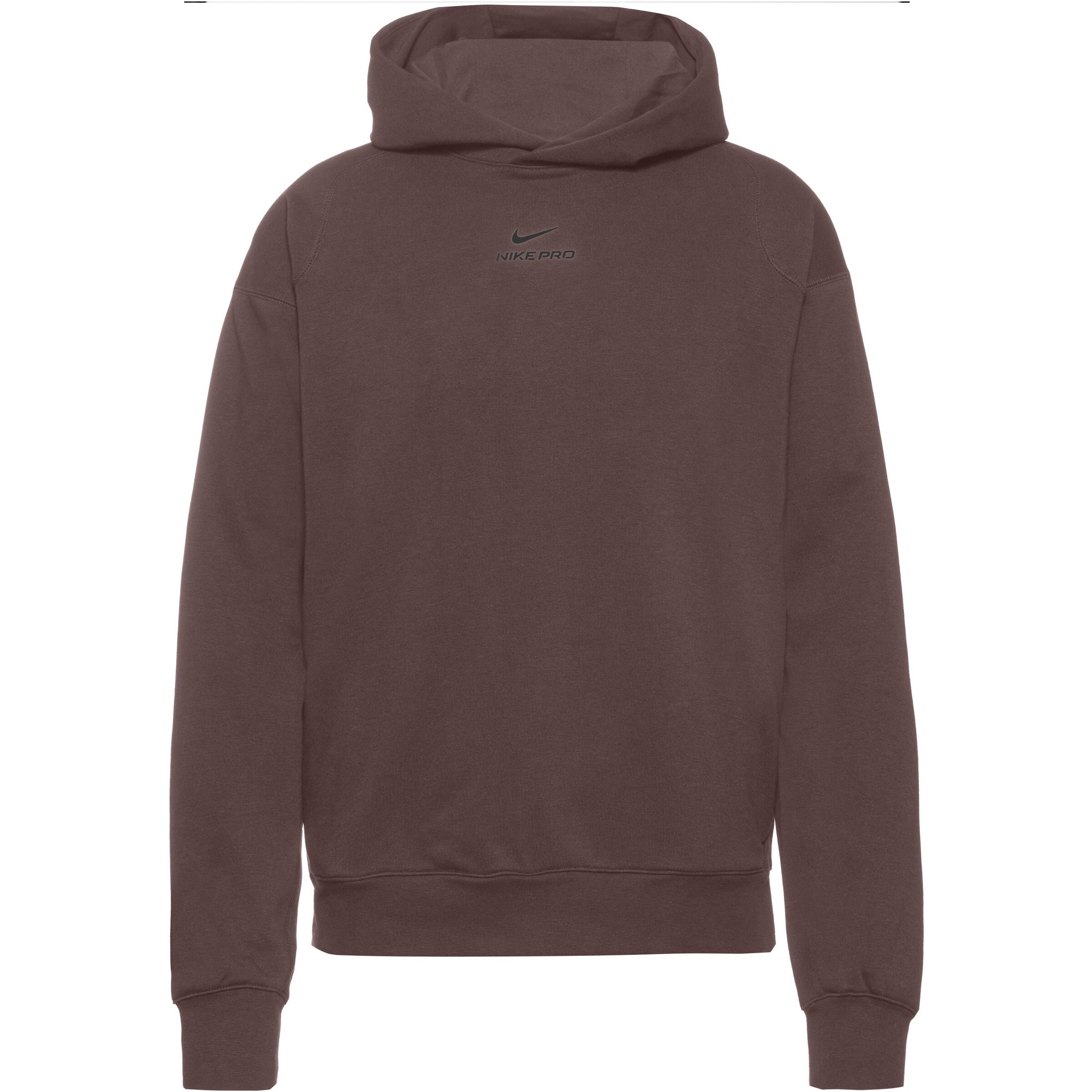 NIKE Athletic Sweatshirt 'DF NPT' in Brown: front