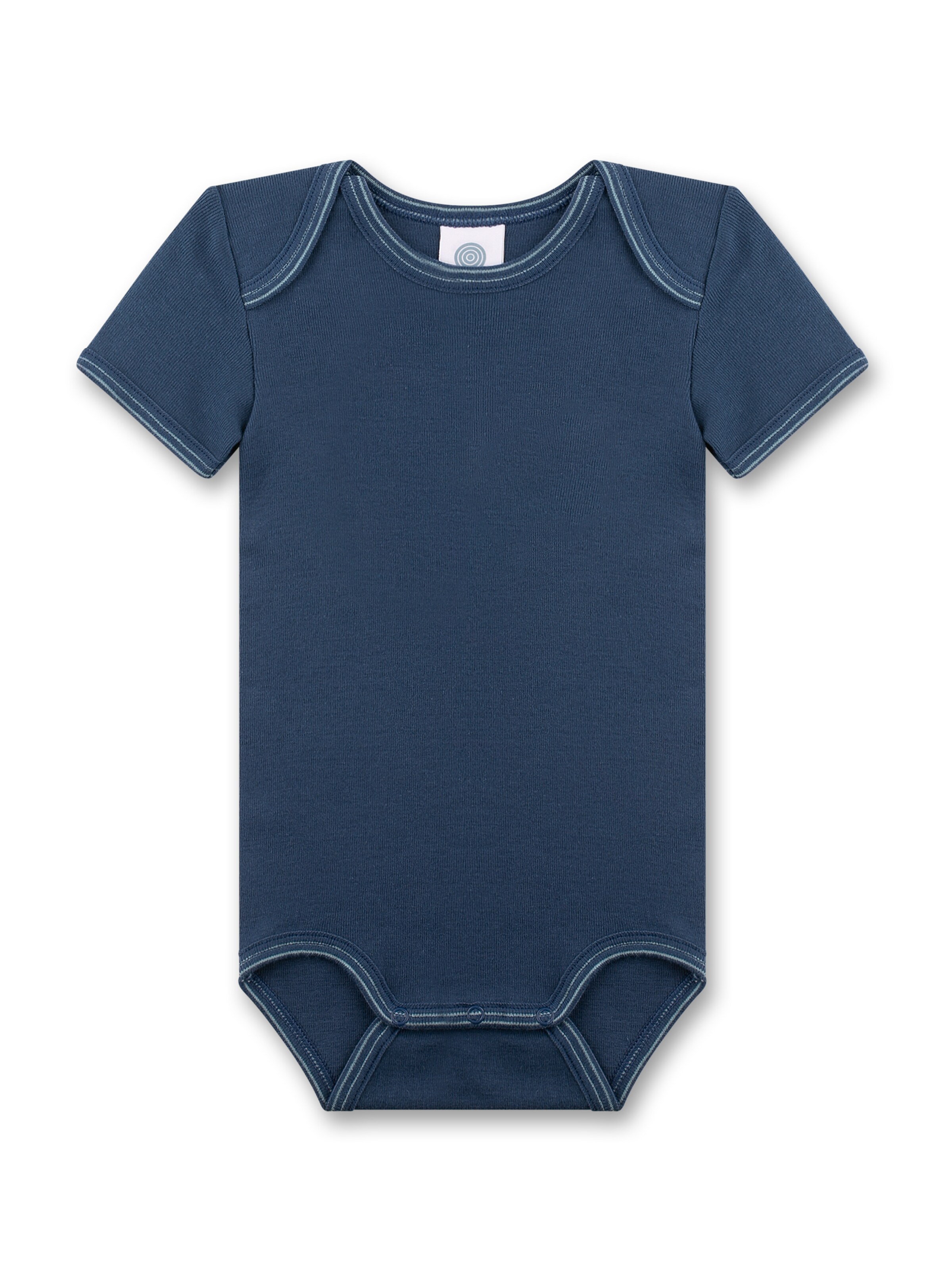 Tutina / body per bambino di Sanetta in blu