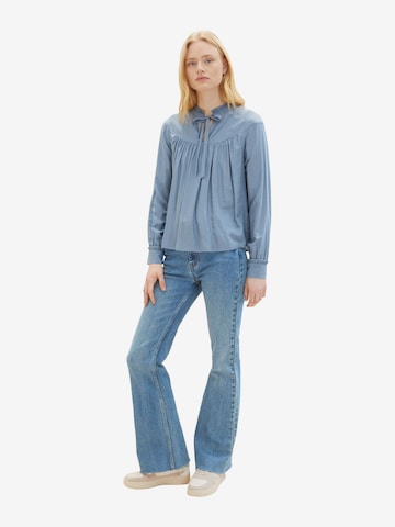 TOM TAILOR DENIM Halenka – modrá