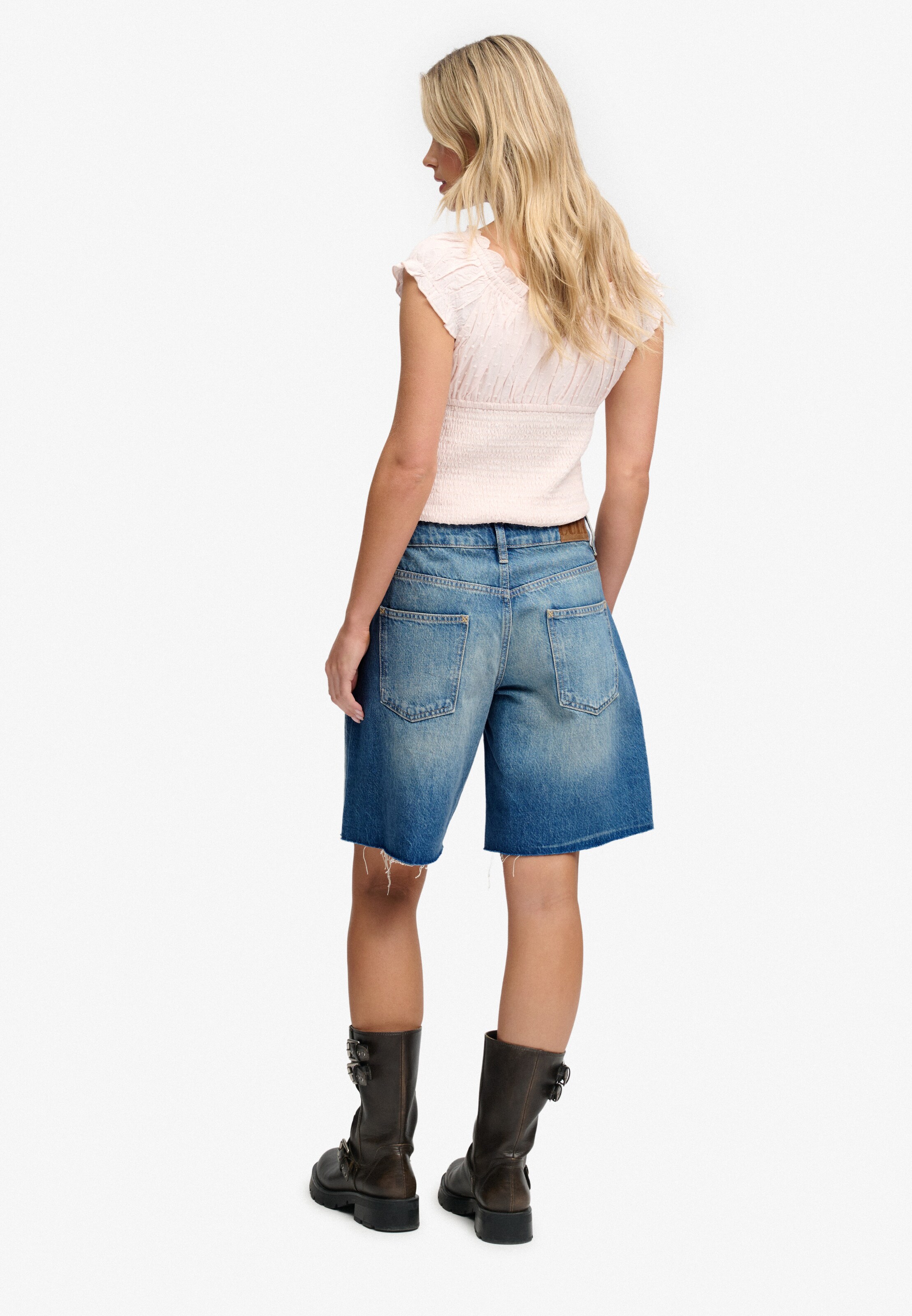 Baggy Jean Superdry & Co en bleu