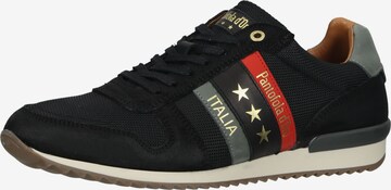 Sneaker bassa 'Rizza' di PANTOFOLA D'ORO in nero: frontale