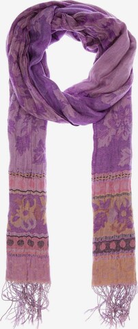 Mala Alisha Scarf & Wrap in One size in Purple: front