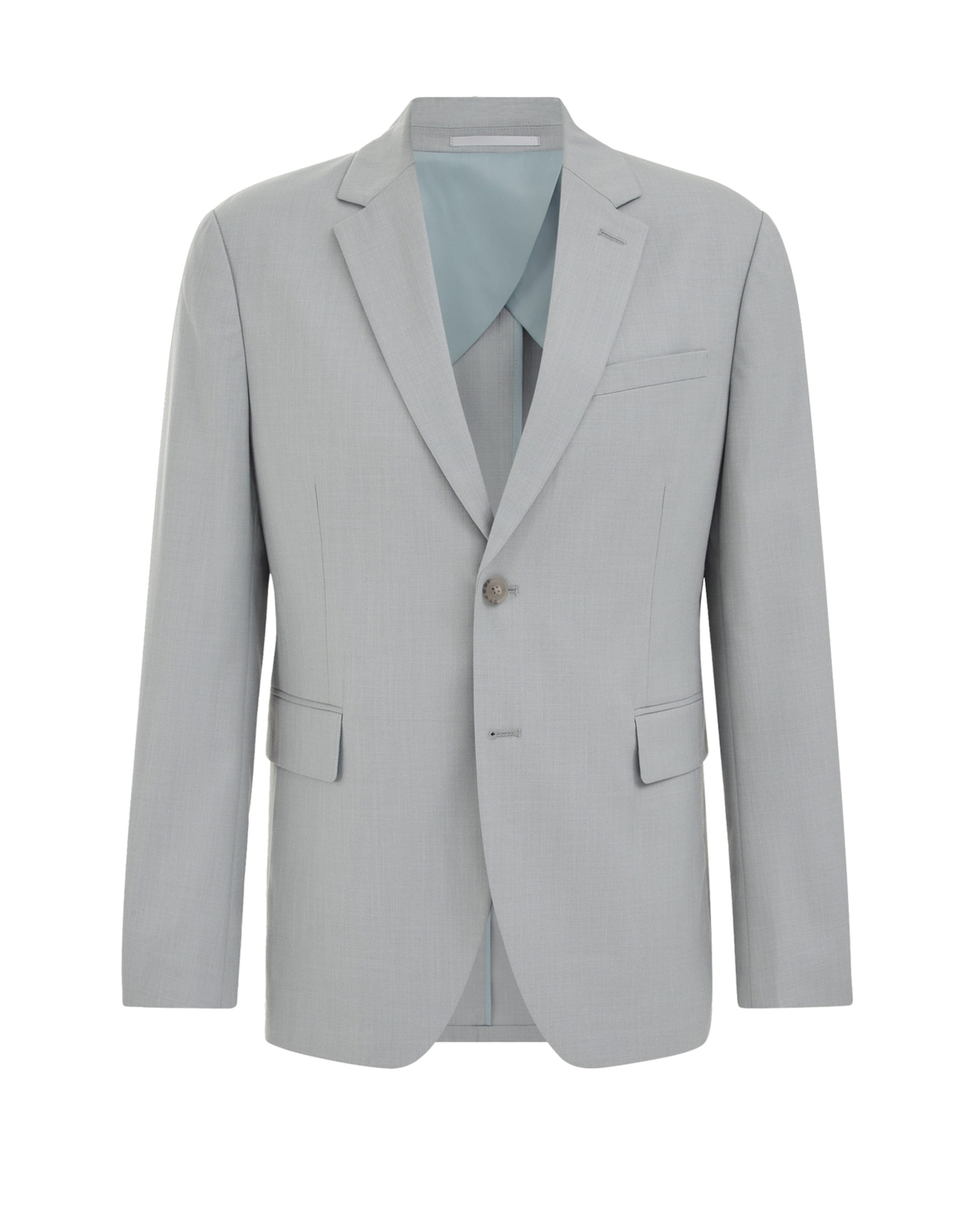 WE Fashion Slim fit Business Blazer in Grey: front