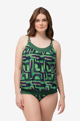 Ulla Popken Bikini in Green: front