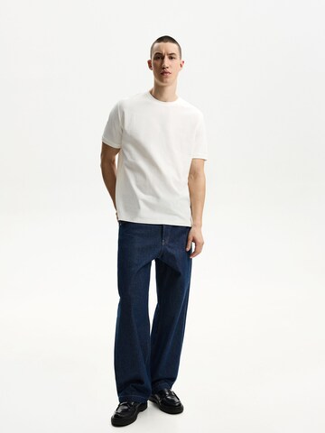 Bershka Shirt in White