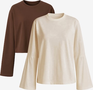 C&City Shirt in Beige: voorkant