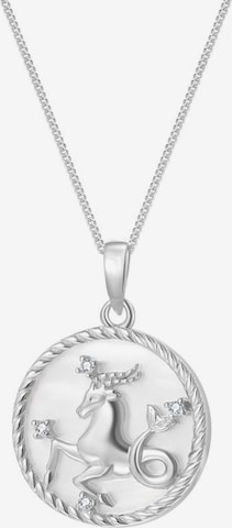 Hey Happiness - Cadena 'Capricorn' en plata: frente