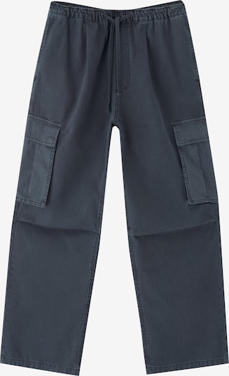 Pull&Bear Pantalon cargo en saphir, Vue avec produit